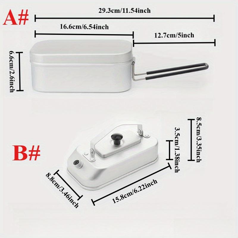 1pcs Camping Gear Sets Mountaineering Travel Gear Large Capacity Aluminum Home Outdoor Portable Storage Box Home Decor Desktop Decorations