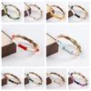 Dainty Colorful Bamboo Bangle Vintage Traditional Enamel Bangle Ethnic Elegant Hand Bracelet Girls
