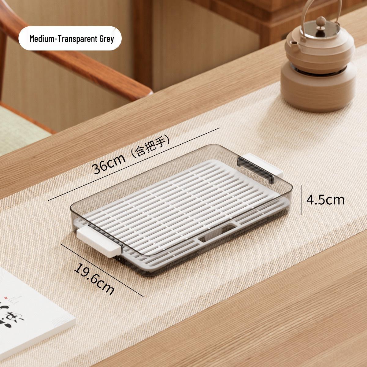 

Изысканный прямоугольный поднос для слива чая для гостиной