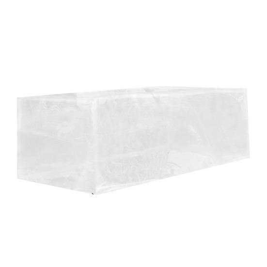 

Garden Bed Cover Netting Plant Insect Barrier Netting with Drawstring Fine Mesh Bird Netting for Raised Garden Bed Planter Box Protection from Animal белый