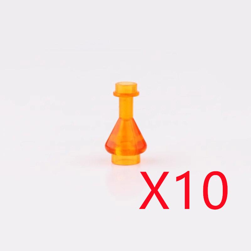 MOC City Building Blocks Character Scene Creative Accessories Mini Brick Color Wine Bottle Reagent Bottle Set Box Toy Gift X007