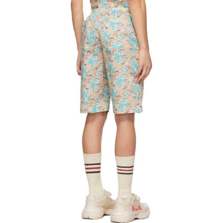 GUCCI SS23 Casual Shorts Men's Blue 636592-ZAFKU-4101