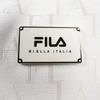 Fila Hobo Tasche Reißverschluss Verstecktes Muster Lässig Einfach Pendler Mode Aufdruck Unterarm Crossbody Halbmondtasche Damen Umhängetasche F13W341163FWT