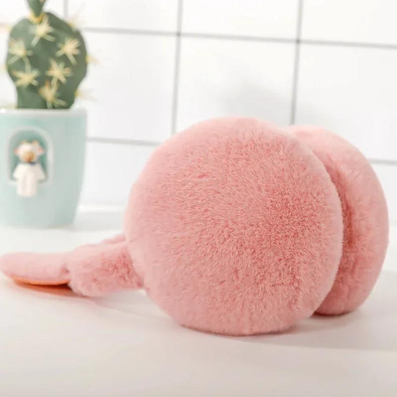 Bellissimi scalda orecchie invernali caldi per gatti, con orecchie glitterate, paraorecchie in peluche per donne, paraorecchie giocosi, protezione dal freddo, caldo e caldo