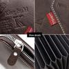 Retro European-American Denim Patchwork Multi-Card Coin Zipper Holder