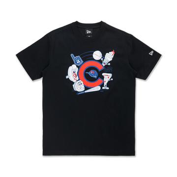 CHICAGO CUBS MLB GRAPHIC BLACK SHORT SLEEVE Children s T-shirt 120