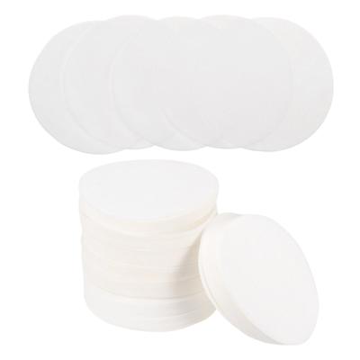Uxcell 400 Stück 5,8 cm runde Kaffeefilter, Einweg-Papier-Perkolator-Kaffeefilter, natürliche, ungebleichte Holzfaser, Pour-Over-Kaffeefilter, Tropfkaffee