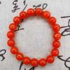 Dragon Tree Blood Sediment Bead Bracelet: Buddhist Beads, Gold Thread, Red Willow - Unisex Cultural Accessory