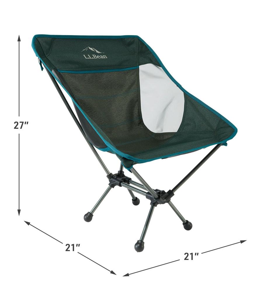 Pack Light Chair Free Size Spruce Green 1000160343 L.L.Bean L.L.Bean Pine/Spruce