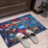 Final Fantasy Pattern Rug, Indoor/Outdoor Mat, for Picnic, Gameroom, Bedroom, Office, Living Room, Home Decor Carpet, Birthday Gift