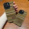 Vertical Leather Shell Fashion Printed Patterned Shockproof Soft Silicone Case with Camera Lens Full Protection for iPhone Samsung