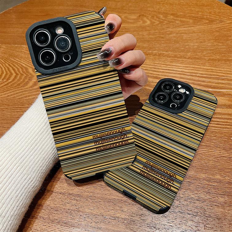 Vertical Leather Shell Fashion Printed Patterned Shockproof Soft Silicone Case with Camera Lens Full Protection for iPhone Samsung