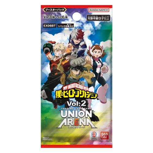 BANDAI UNION ARENA Booster Pack My Hero Academia Vol.2 [EX06BT] (BOX) 16 Packs