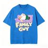 Families Guys Peter Griffin Couch Nap Washed T Shirt Streetwear Hip Hop Tshirts Funny Tee Unisex Unisex Cotton High Street Printed