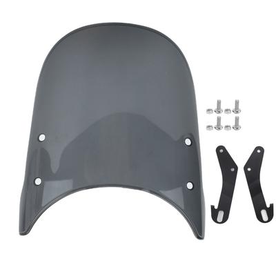 Ανεμομετατροπέας μοτοσικλέτας Universal AntiCrack ανθεκτική στις γρατσουνιές Εφαρμογή για Triumph Bonneville 57 ιντσών