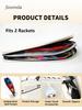 Waterproof Tennis Racket Sleeve Handheld Single-Shoulder Racket Bag Insulated Compartment