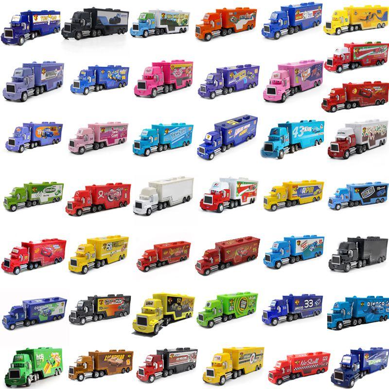 Pixar Cars Childrens Toy Car Model Kesun Storm Uncle Mac Truck Alloy