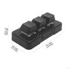 3 Keys Keypad RGB Light Cut Copy Paste Shortcut Programmable for Video Game