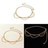 Waist Metal Ladies Chain With Carved Details Elegant Jewelry For Winter Seasons