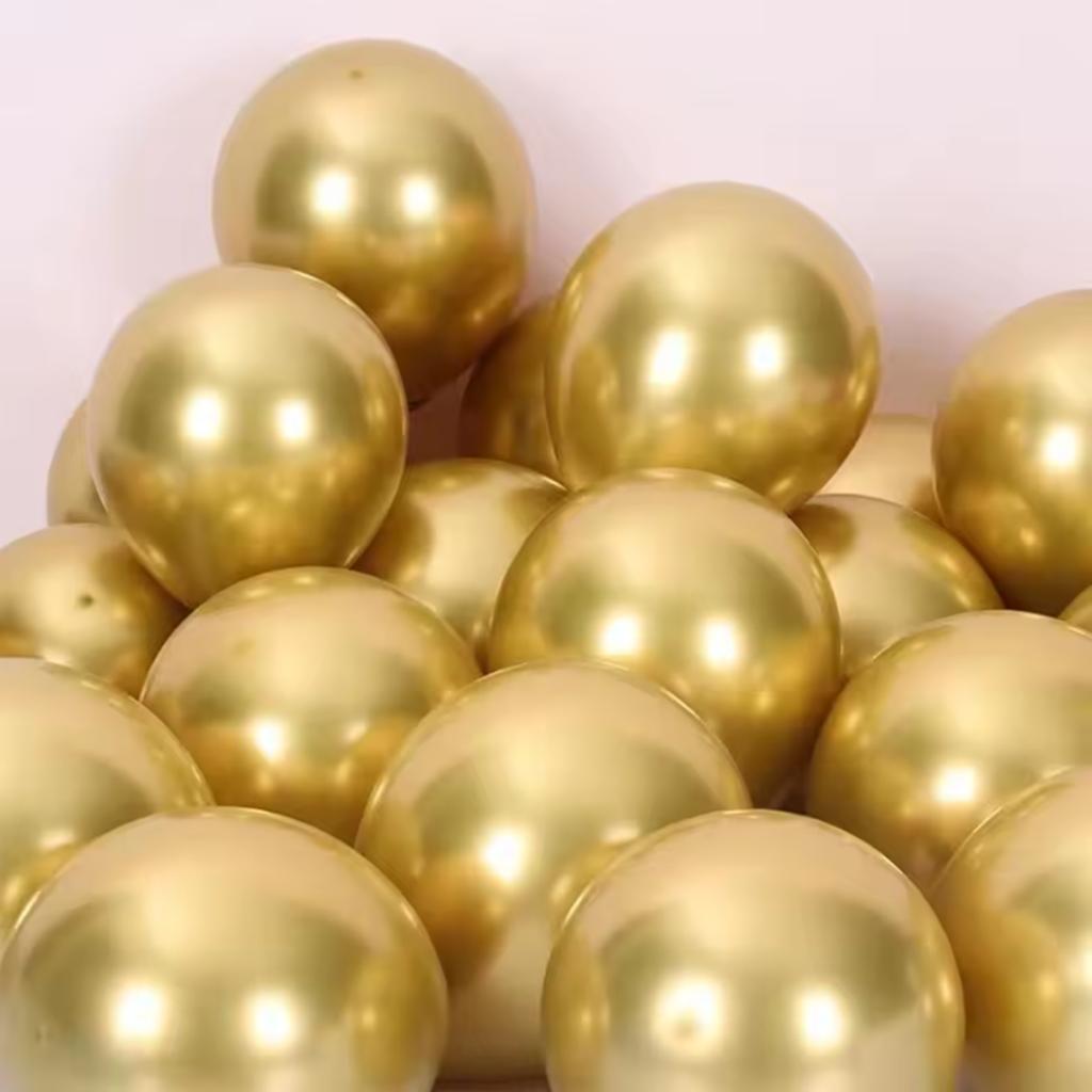 10pcs 5/10/12inch Latex Balloon Gold Silver Blue Christmas Red Green Wedding Happy Birthday Party Decor Ballon Matte Decoration