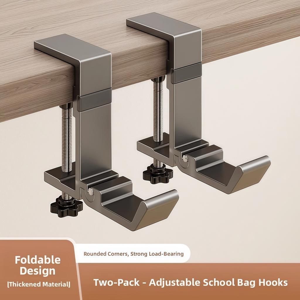 Portable Headset Hanger Punch-free Table Side Hook Wall Hanging Racks Multi-functional Holder for Gaming Headphone Organizer