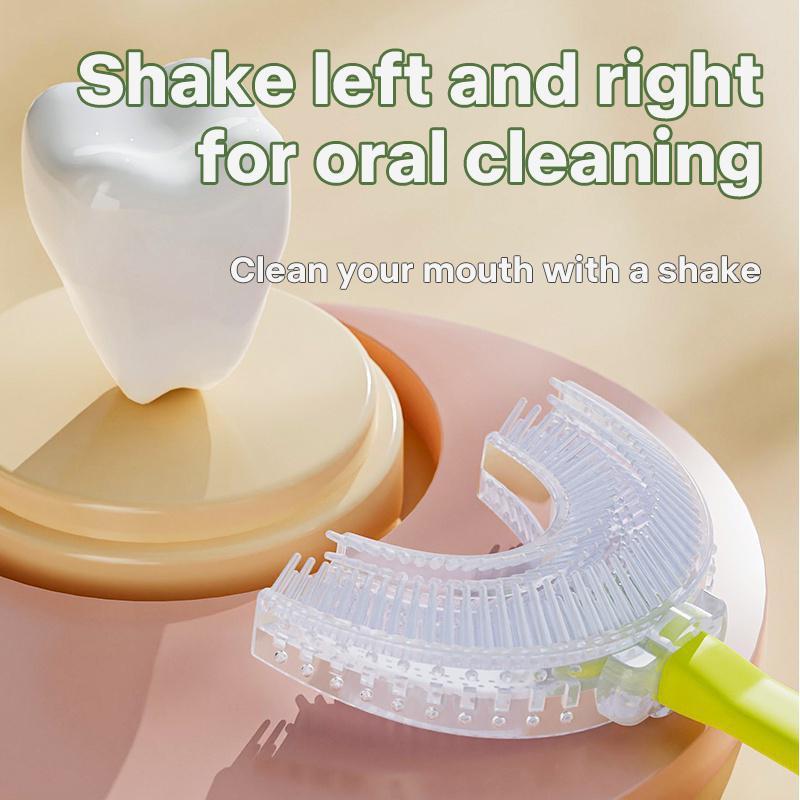 U Shape Toothbrush Oral Care Silicon Teeth Clean Brush Kids Tooth Brush For Teeth Dent Cleaning Enfant