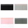 Solid Color External Hard Drive Sleeve 3-Pocket Storage Pouch  Laptop Accessories