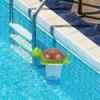 Floating Pool Chlorine Dispenser Chlorine Tablet Floater Fits 1 and 3 Inch Tablets for Large and Small Pools, Hot Tub, Spa