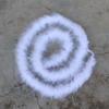 2 Meters Turkey Feather Strip Decoration Performance Dance Decoration Christmas Diy Material 22g Clothing Accessories