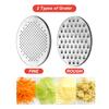 Cheese Graters PP Workmanship Vegetable Craftsmanship Utensils Grinding Tool with Brush Kitchen Supplies Metal Zester