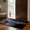 HHollow KKnight Anime Floor Mat Soft Flannel Absorbent Mat Non-Slip Rug Home Bedroom Bathroom