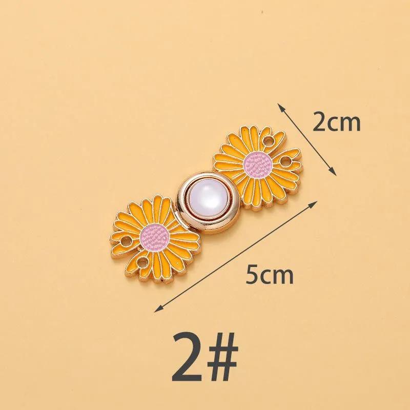 1-4Pairs Women Brooch Set Tighten Waist Button for Women Skirt Pants Jeans Adjustable Waist Clip Metal Pins Clothing Accessories