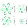 4Pcs/set Plants Stem Support Plastic Trellis Easy Installation Vine Plants Trellis for Indoor and Outdoor Plants Gardening Tools