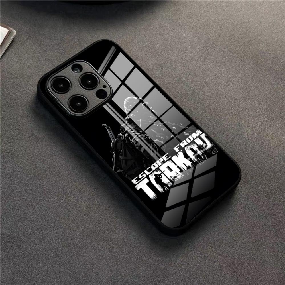 

Game Escape From Tarkov Phone Case For IPhone 17 16 Pro 15 Pro Max 14 13 12 11 X XR XS Max Plus SE Glass Cover iPhone13 Pro