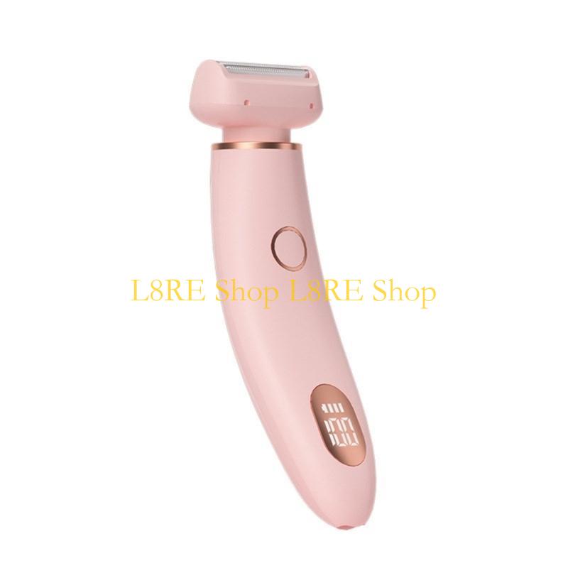 L8RE Portable Trimmer Wet and Dry Shaver Cordless Razors Body Hair Remover for Quick Grooming Travel Friendly Groomer
