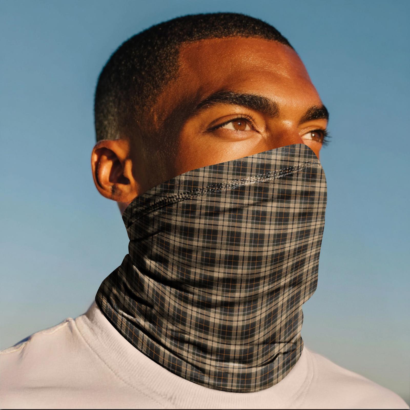 

Уличная маска от солнца для велоспорта, рыбалки, анти-ультрафиолетовая бандана, солнцезащитная повязка на шею One Size кофейный