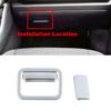 For Toyota Rav 4 Rav4 5 Gen 2019-2024 Interior Moulding Dashboard Central Control Color Change Modify ABS Matte Silver Sticker
