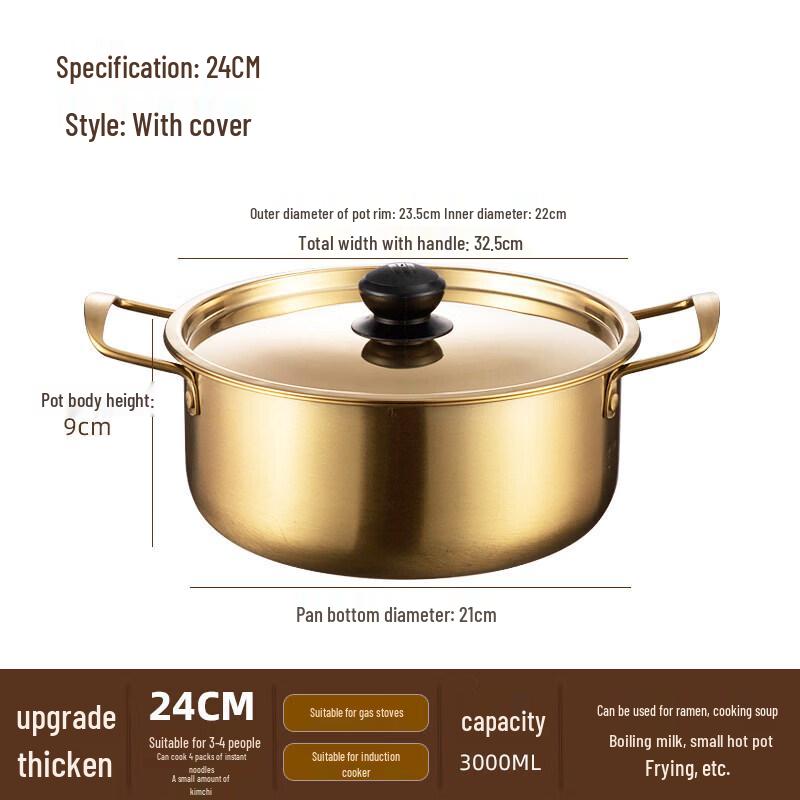Korean Style Instant Noodle Pot