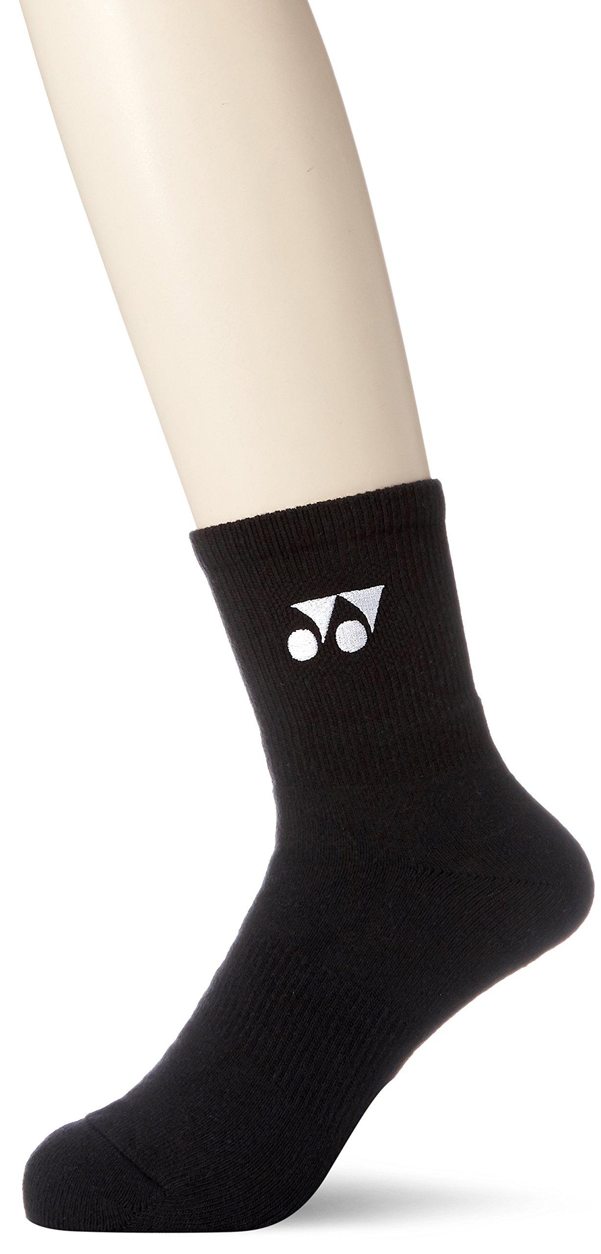 

YONEX Tennis Half Socks Black Sizes Men s 19122, (007), 25-28cm