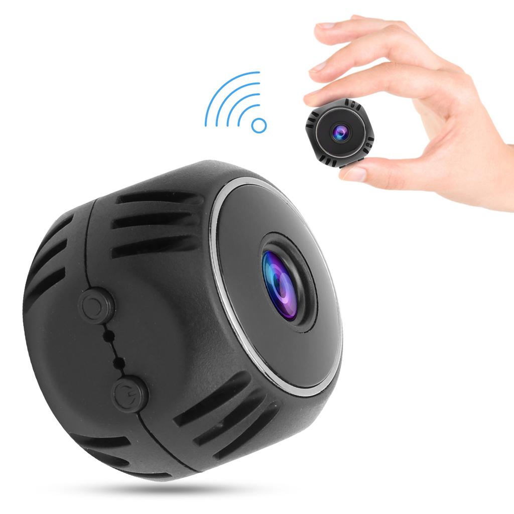 1080P WIFI Minikamera Fjernstyrt PIR Foto Videoopptak Nattsyn Hjemmeovervåking