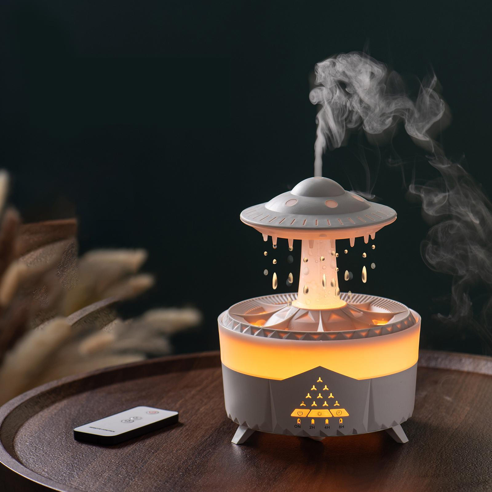 

Компактный диффузор для ароматерапии со светодиодной подсветкой — идеально подходит для дома или офиса