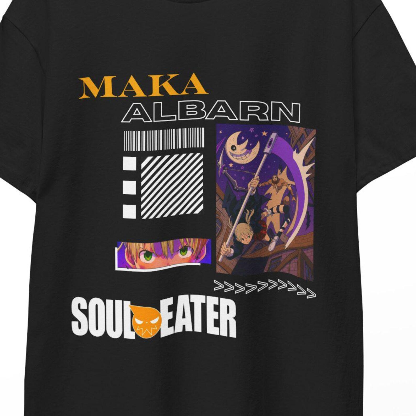 soul eater moon,souleater print,soul eater,soul eater shirt,soul eater cosplay,souleater sticker,make albarn,souleateranime,souleater poster 3XL