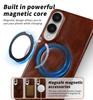 Foldable Bracket Stand Genuine Leather Phone Case For Samsung Galaxy S25FE S24 S23 S22 S21 S20 Kickstand Protective Back Shell