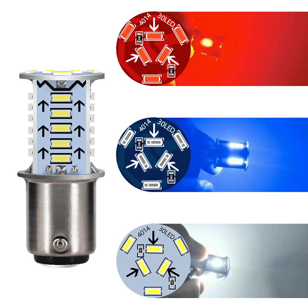 1156 1157 LED Motorcycle Headlight Lamp Bulbs 4014 LED Chips Blinker for Scooter Head Light Lamp DC 12V Motorbike Head Bulb