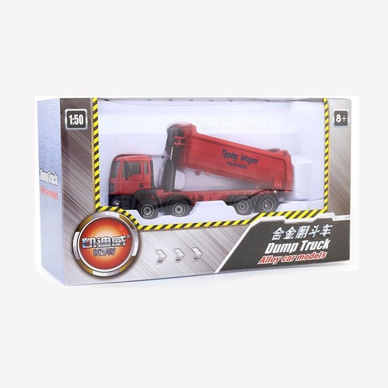 Exquisite 150 Alloy Diecast Model Dumper Truck Toy With Premium Craftsmanship For Kids