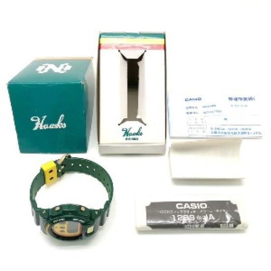 

USED CASIO G-SHOCK DW-6900FS Nankai Hawks Collaboration Model зелений
