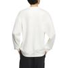 adidas Casual Thick Round Neck Pullover Long Sleeve Sweatshirt Unisex Sweatshirt Jade-White JM9111