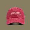 Retro Baumwolle Baseball Cap Männer Frauen Brief Stickerei Hip Hop Hut Unisex Frühling Sommer Einstellbare Hysterese Sport Caps