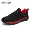 Men's Breathable Mesh Knitted Sports Shoes Unisex Lace-up Fashion Casual Running Sneakers
