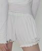 Debiweeo Frill Balloon Shorts Devi-B0093-White